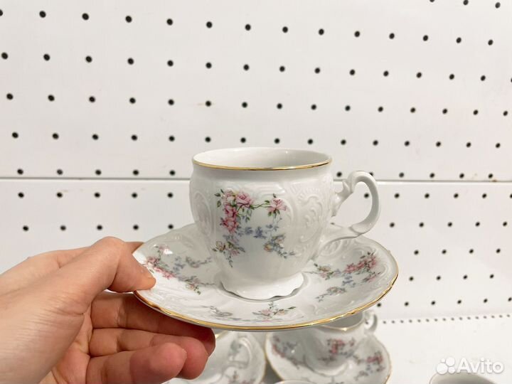 Набор чашек с блюдцами Bernadotte (240 мл)