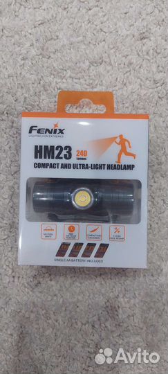 Налобный фонарь Fenix hm23