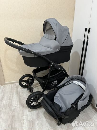 Коляска 2в1 Sweet baby почти новый