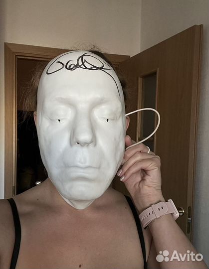 Маска с автографом Тилль Линдеманн