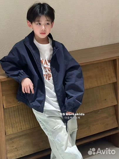 Детская куртка для мальчиков весна-осень Корея