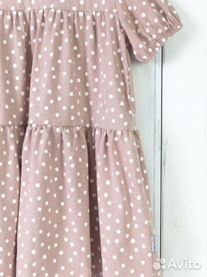 Платье для девочки Baby Boom С186/2-К Snowb (104)