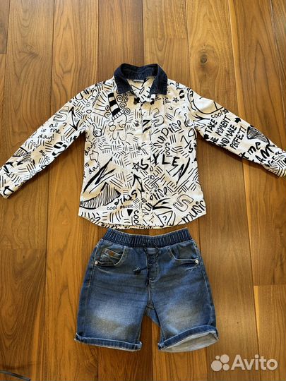 Рубашка Gulliver, шорты Zara