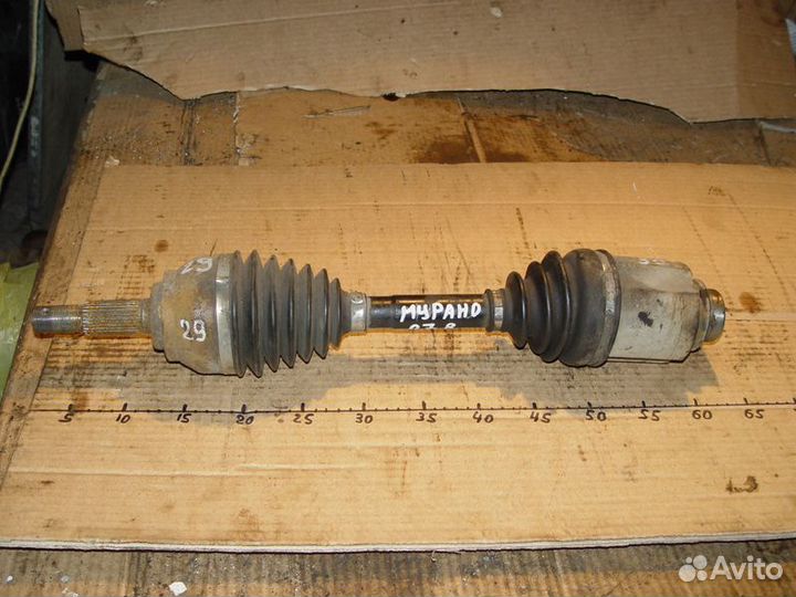 Привод передний левый Nissan murano 05г