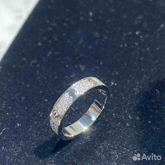 Cartier золотое кольцо коллекция love