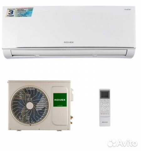 Сплит-система 9 новая Rovex Megapolis Inverter 09