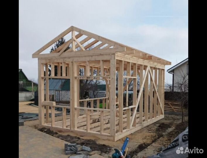 Реконструкция строительство домов пристроек