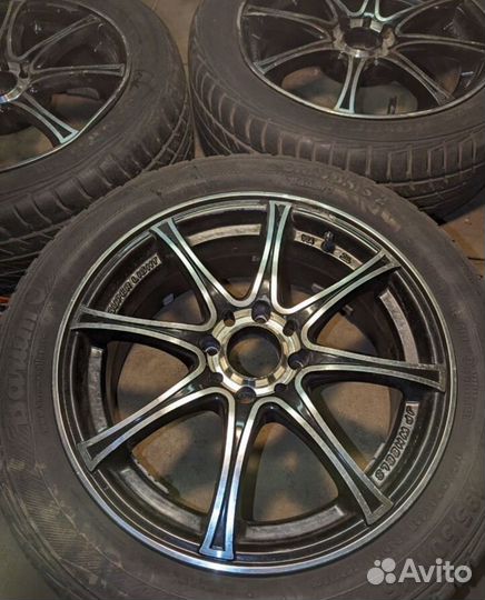 Комплект летних колес r15 стояли на ваз