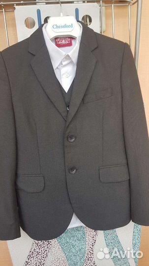 Школьный костюм для мальчика 134 тройка