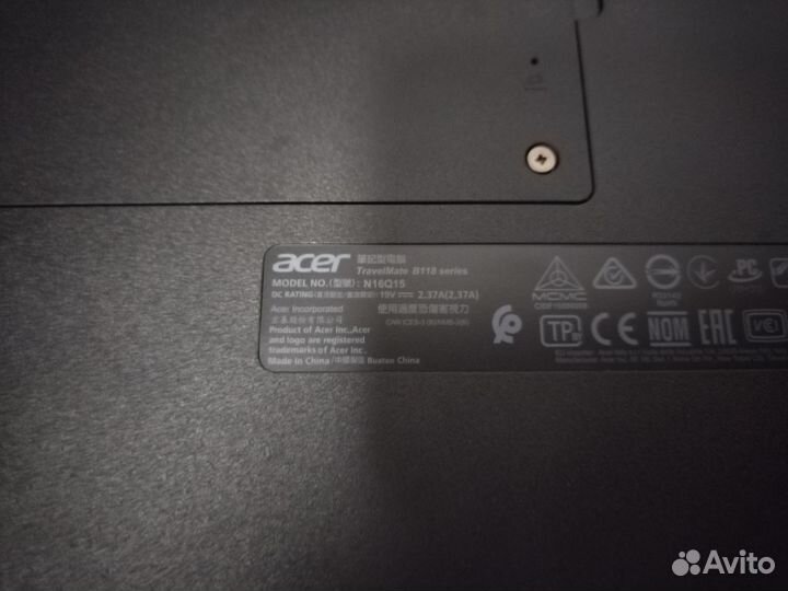 Acer Travel Mate B118