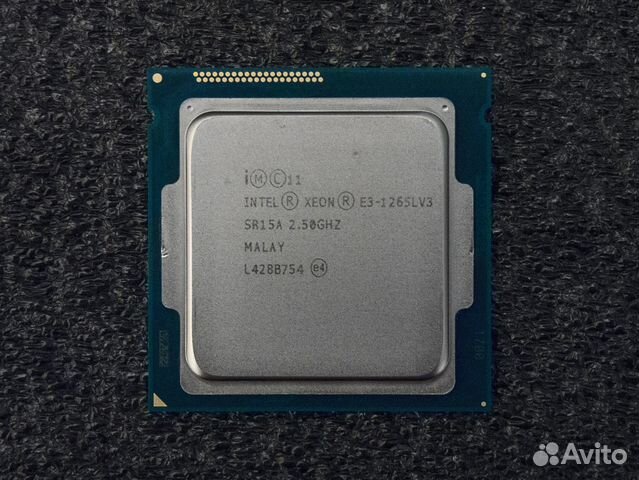 1150 Intel Xeon E3-1265Lv3 / 8 поток до 3.7ghz 45W