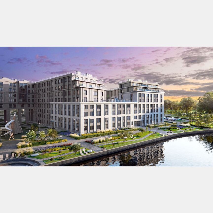 3-к. квартира, 89,6 м², 8/8 эт.