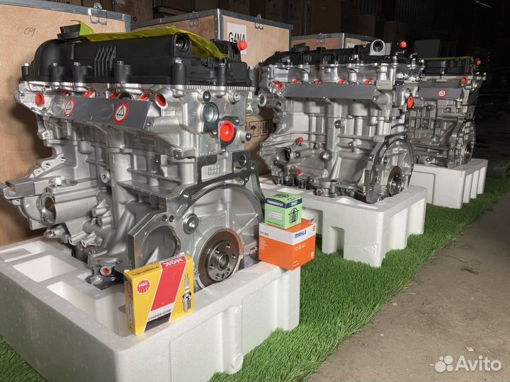 Новый двигатель мотор Hyundai ix35 Tucson 2.0 G4NA