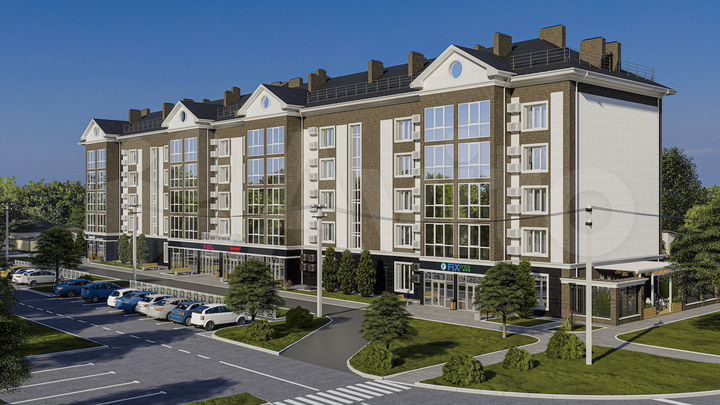 2-к. квартира, 69,6 м², 3/5 эт.