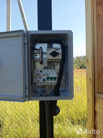 Подключения электричества