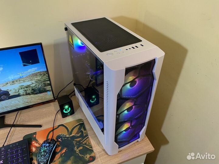 Игровой пк RX580/монитор 24/Intel/1st DK-D4