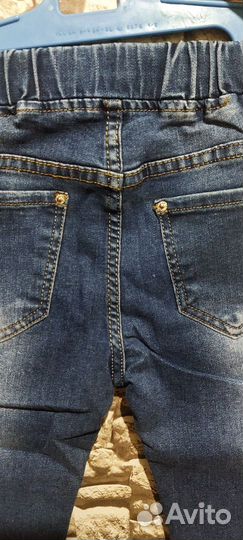 Джинсы на девочку 122 128