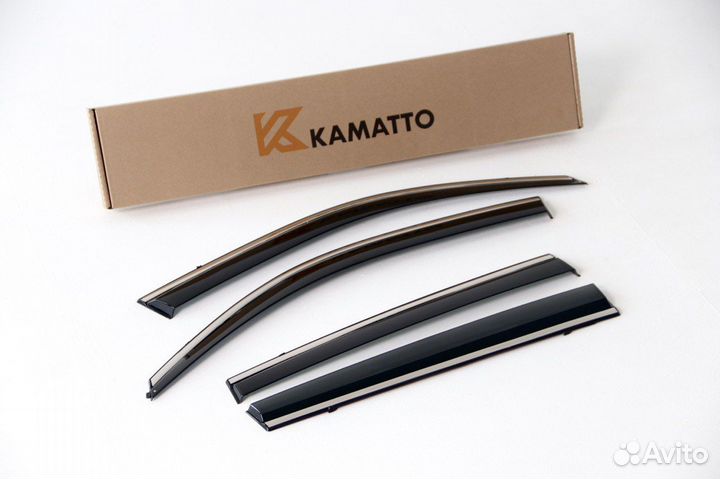 Ветровики Kamatto Toyota Vanguard 2006-2012