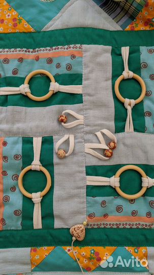 Развивающий коврик детский Монтессори Эко