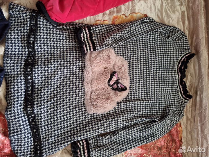 Вещи на девочку р.122-128 пакетом