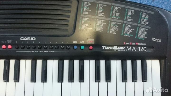 Casio ma 120 tone deals bank keyboard