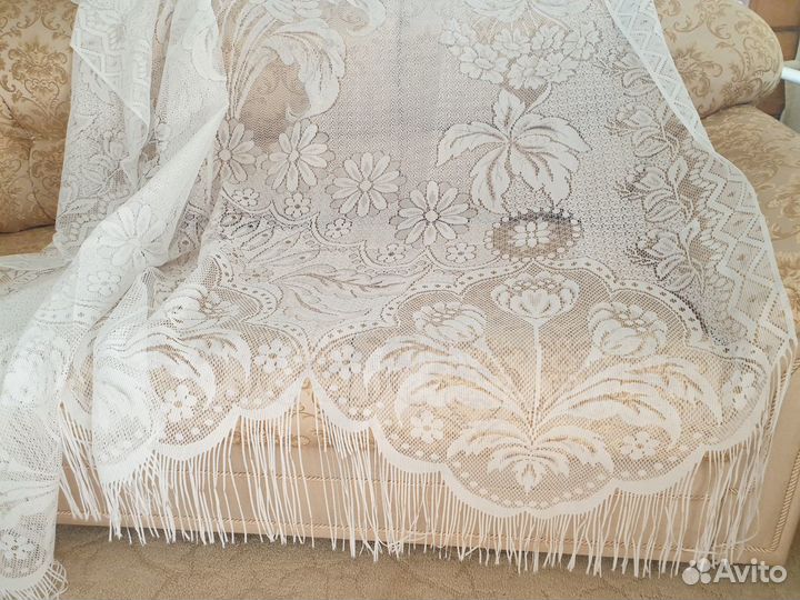 Тюль штора 260 х 200 новая с этикеткой