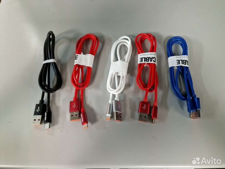 Кабели для зарядки телефонов 2.4А