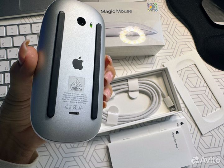 Мышь Apple Magic Mouse 3 A1657, mk2e3za/a