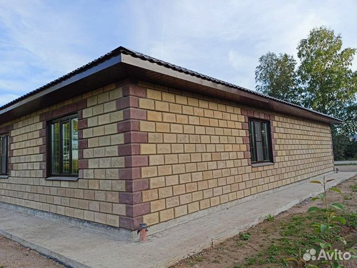Арболитовые блоки с облицовкой