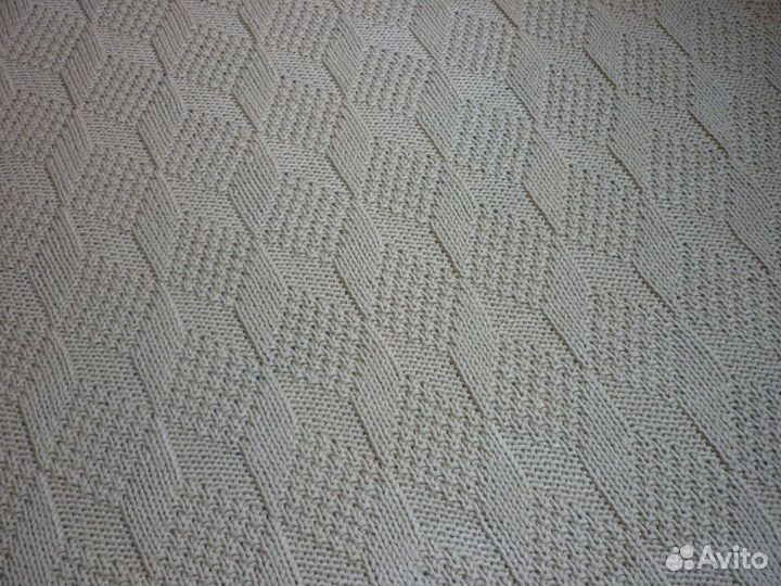 Плед детский спицами