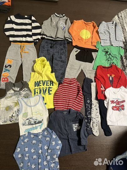 Вещи пакетом для мальчика 92