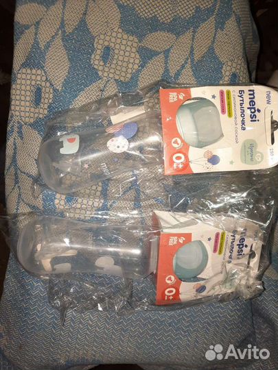 Бутылочка для кормления новая, соски для бутылок