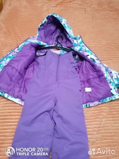 Зимний костюм для девочки