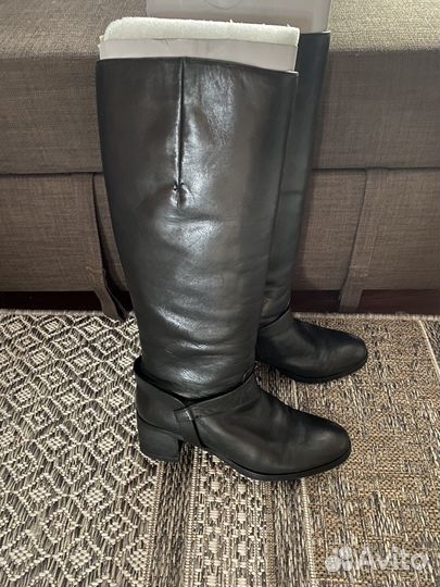 Сапоги кожаные женские р.40 Эконика