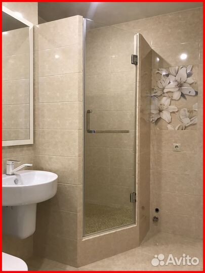 Душевая кабинка из стекла. Изготовление. Монтаж