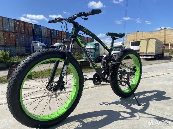 Фэт байк 26х4 двухподвес