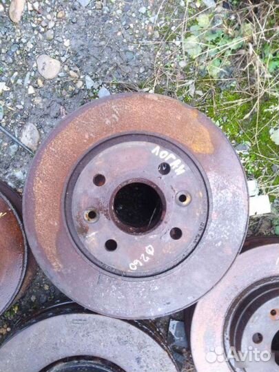 Тормозной диск Renault Logan