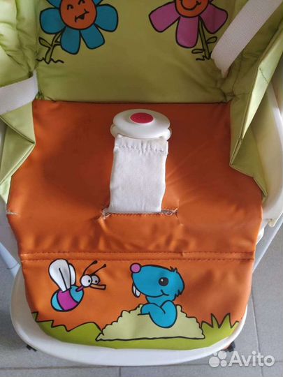 Стульчик для кормления chicco polly