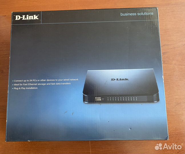 Коммутатор D-link DES-1024A Black