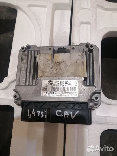 Эбу Двигателя Тигуан 1.4 TSI 03C906027G