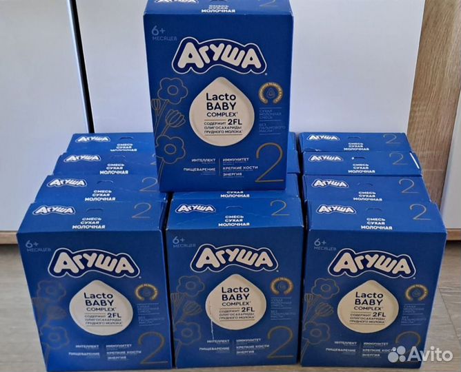 Смесь агуша 2