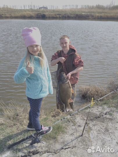 Рыбалка в Новоомском на 2 водоёмах