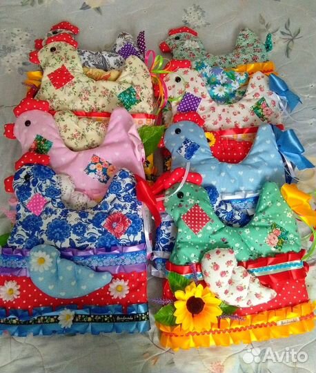 Курочки грелки на чайник