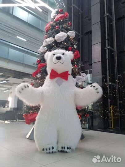 Костюм Белого Медведя Новые