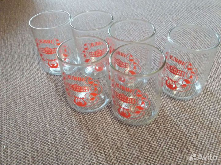 Подарочный набор стопок Клин, выдувное стекло