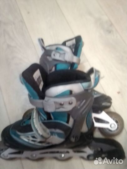 Роликовые коньки + защита