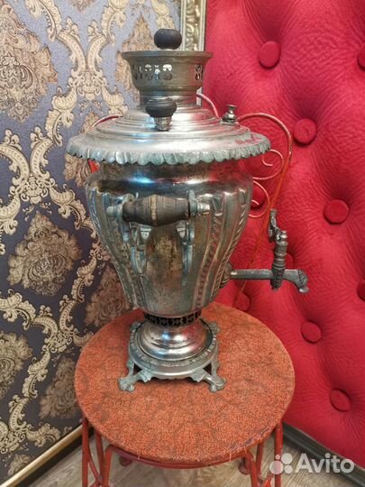 Самовар Царизм Кабинетный Ваза Дуля грани Тэйле
