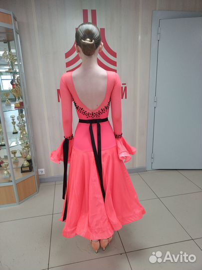 Платье для бальных танцев стандарт ю1