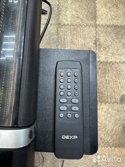 Саундбар Dexp V250 черный 2.1, 120 Вт, Bluetooth