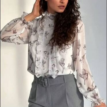 Блузка женская 44 46 белая